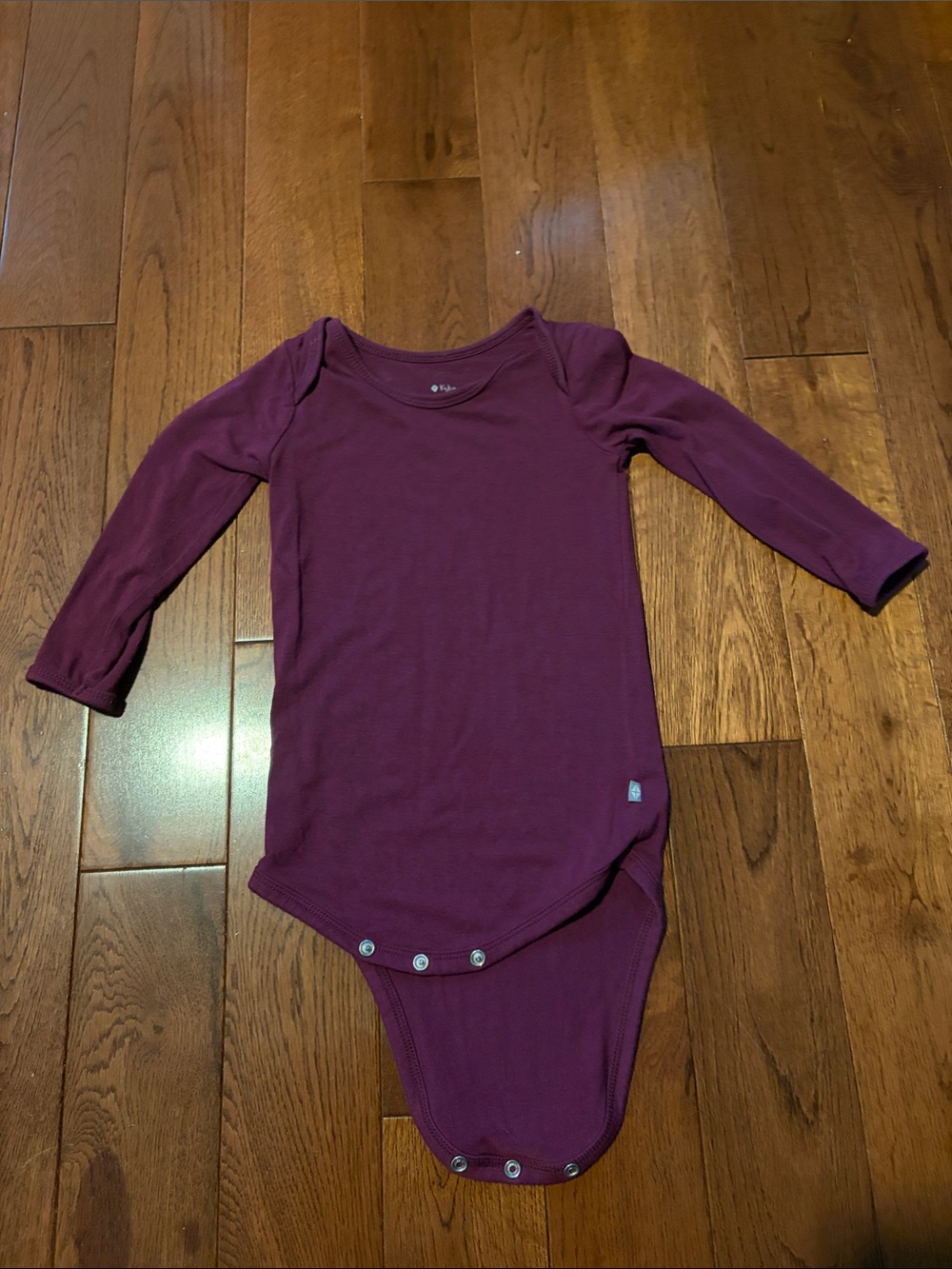Kyte Baby Long-Sleeve Bodysuit, Dahlia